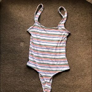 Pink Lily Body Suit